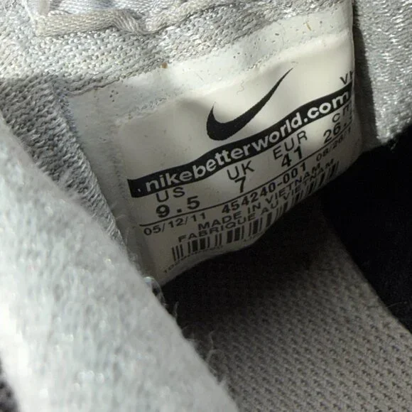 Nike Dual Fusion ST2 Womens Size 9.5 Black Sliver Training Shoes Sneakers - Picture 10 of 11